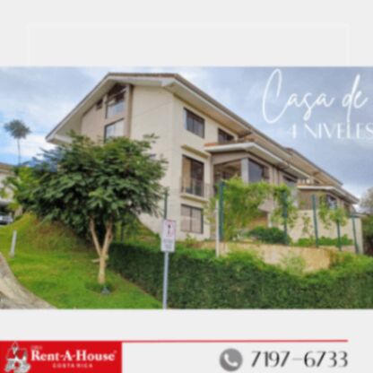 🏡 ¡Vive con elegancia en Sabanilla – Casa de 4 niveles con gran espacio y vistas! in Sabanilla, Montes De Oca, San José — $375,000