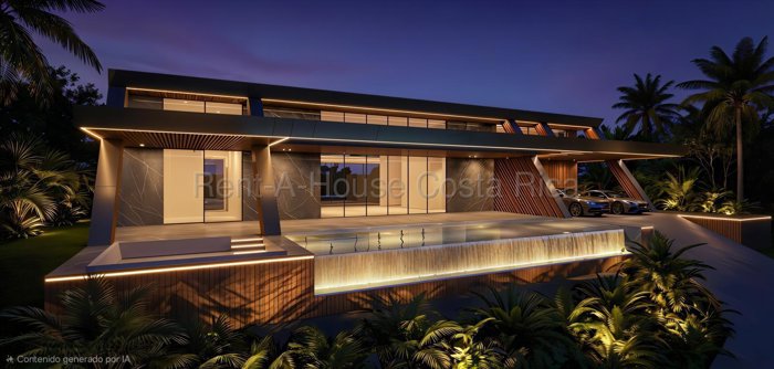 Venta de residencia contemporánea de lujo y un nivel #26-1778 GS in Guácima, Alajuela — $1,360,000