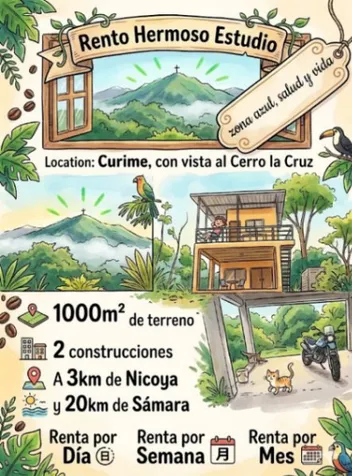paraíso en zona azul Nicoya en Nicoya, Guanacaste — ₡ 40 000 000