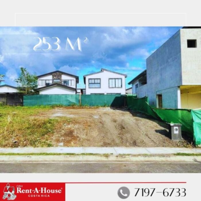 Lote en venta en San Rafael de Alajuela | 253 m2 in San Rafael, Alajuela — $80,000