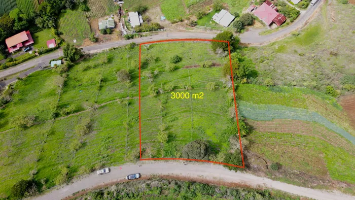 Espectacular Terreno con Vistas a la Montaña en Zarcero | 3000 m² in Zarcero, Alajuela — ₡ 67 000 000