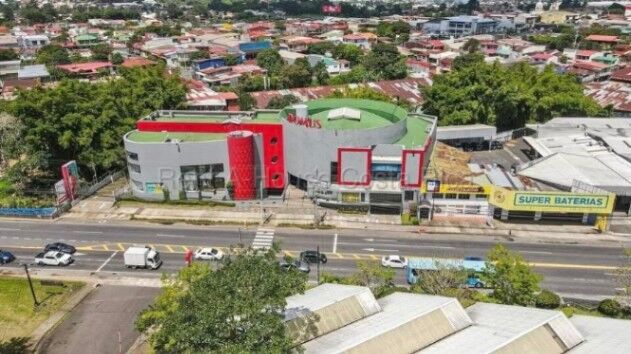 EDIFICIO COMERCIAL EN VENTA EN SAN JOSE CURRIDABAT en Curridabat, San José — $4,500,000