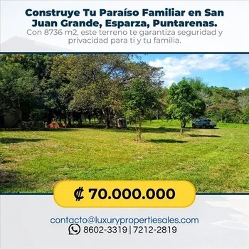 Construye Tu Paraíso Familiar en San Juan Grande