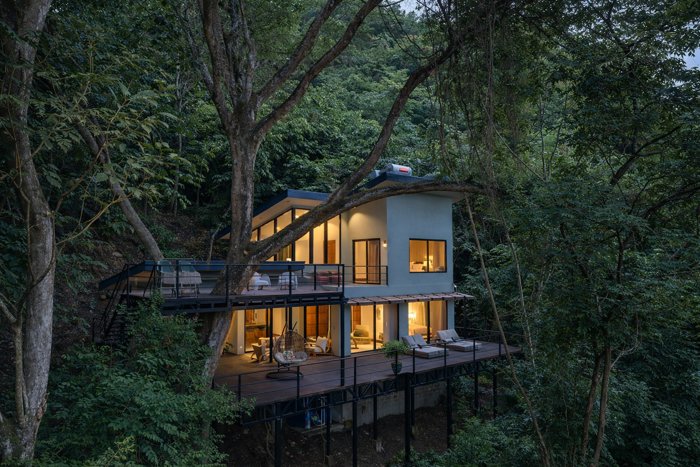 Casa Monos – Smart Luxury Jungle Retreat con Vista al Mar in Paquera, Puntarenas — $870,000