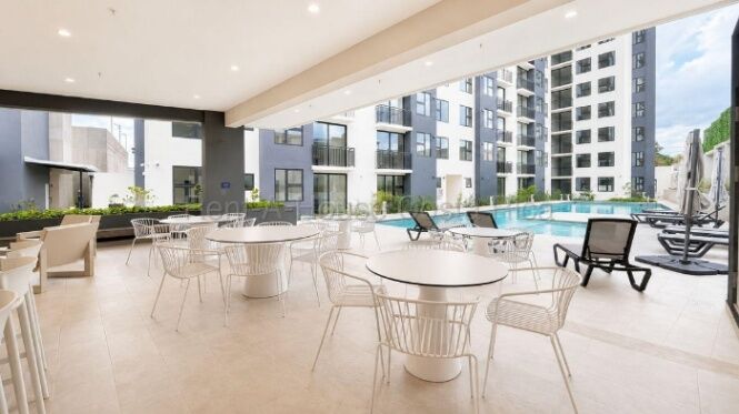 Alquiler de Apartamento en Condominio SkyHomes, San José. RAH 27-140 in San Sebastián, San José — ₡ 550 000
