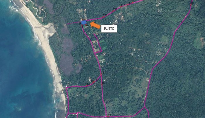 Lote en Venta Playa Avellanas, Guanacaste. in Tamarindo, Santa Cruz, Guanacaste — $400,000