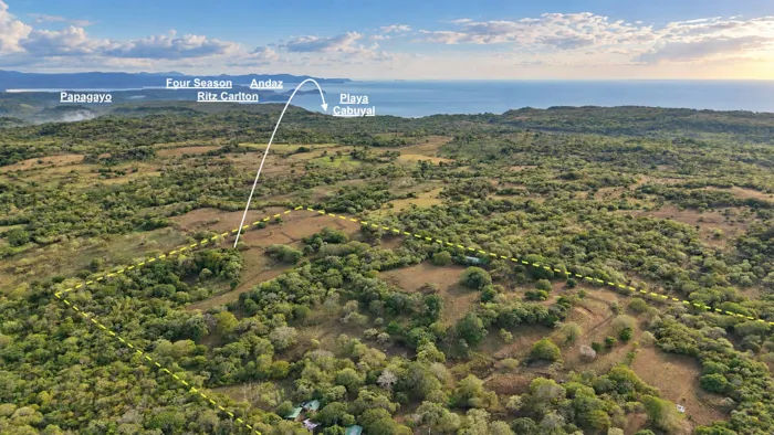 Finca 40 hectáreas con pozo -potencial de desarrollo en Papagayo en Bejuco, Nandayure, Guanacaste — $5,900,000