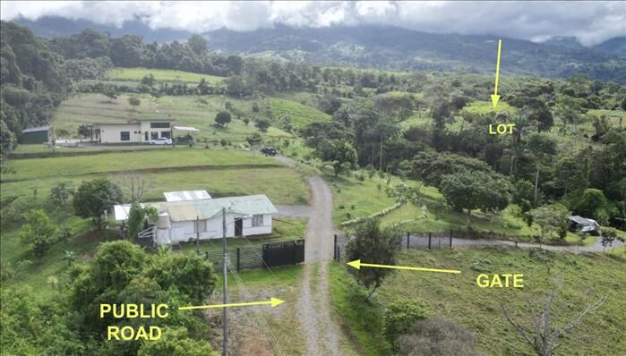 2.5 HEC / 6.17 ACRES LOT IN QUIZARRÁ  en Cajón, Pérez Zeledón, San José — $140,000