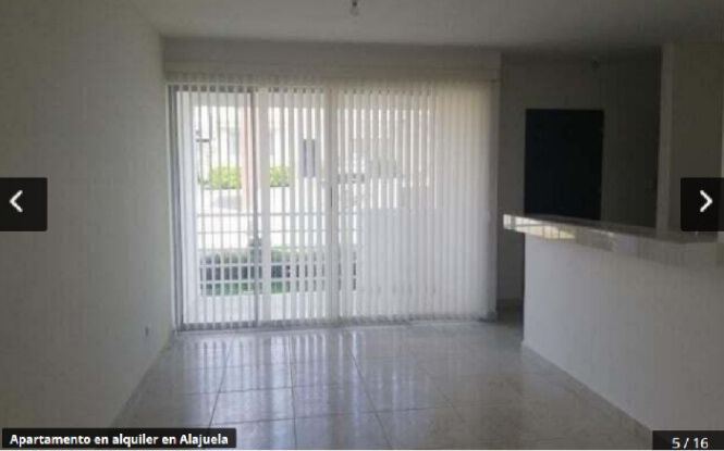Apartamentos en COndominio en Alajuela Centro en Alajuela — ₡ 385 000