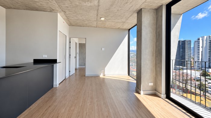 Inversion Airbnb Apartamento Venta Rohrmoser Babylon 2 Habitaciones $225000 en Mata Redonda, San José — $225,000 - Foto 3 de 16