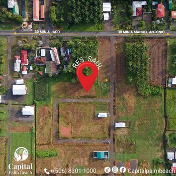 Lote en Venta Parrita, Parrita, Puntarenas