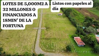 Lotes Financiados de 5,000m2 a 18min de La Fortuna centro in La Fortuna, San Carlos, Alajuela — 32 500 000 ₡ - Photo 4 of 4