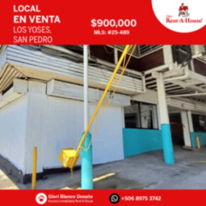 Local en Venta Los Yoses San Pedro in San Pedro, Montes De Oca, San José — $90,000