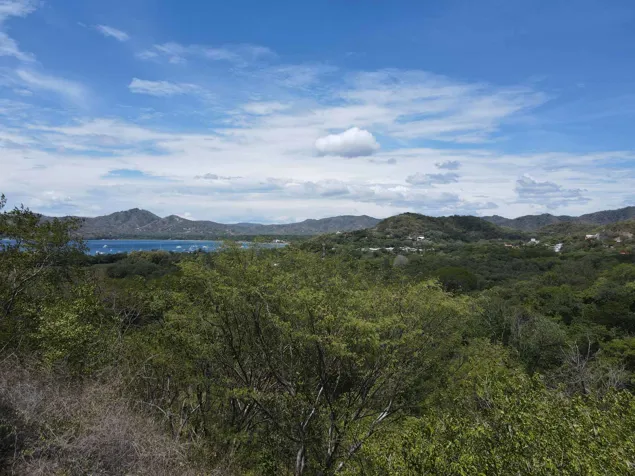 Ocean view lot Playa Flamingo in Santa Cruz, Guanacaste — $545,000