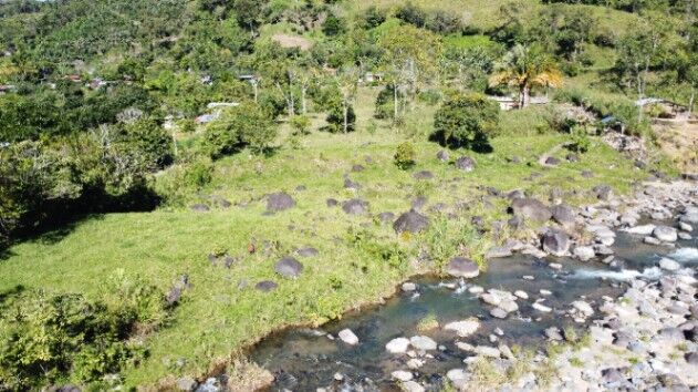 1+Manzana con frente rio Chirripo en Guadalupe de Rivas. en Rivas, Pérez Zeledón, San José — $200,000