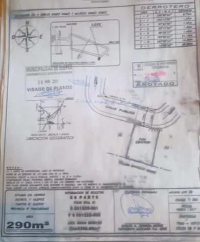 Vendo propiedad en Quepos  in Quepos, Puntarenas — ₡ 13 000 000