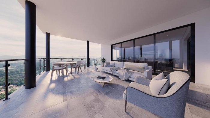 Preventa de apartamento de lujo con 4 habitaciones en Escazú #26-538 GS en San Rafael, Escazú, San José — $968,600 - Foto 2 de 6