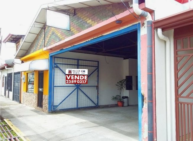 VENTA DE BODEGA, PARQUEO  Y OFICINAS, HEREDIA CENTRO en Heredia — $625,000