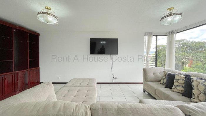 Alquiler de Apartamento en San Rafael de Escazú. RAH 27-313 in San Rafael, Escazú, San José — $2,200