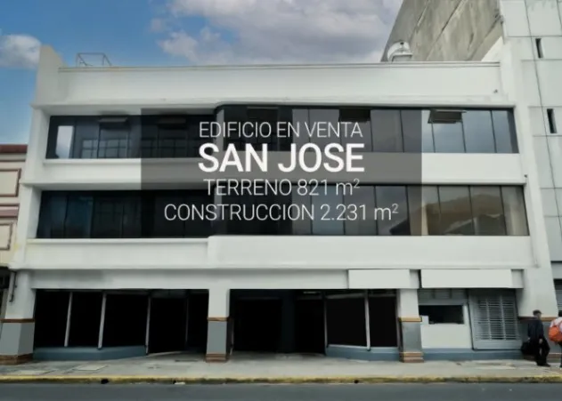 Venta de Edificio en Carmen, San José.  en Carmen, San José — $2,400,000