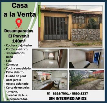 Casa en Venta Gravilias, Desamparados, San José