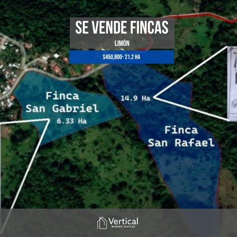 Venta de Finca para Desarrollo en Limón en Limón — $450,000 - Foto 2 de 3