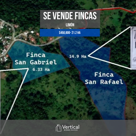 Venta de Finca para Desarrollo en Limón en Limón — $450,000 - Foto 2 de 3