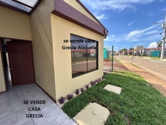SE VENDE CASA EN GRECIA ALAJUELA en Puente De Piedra, Grecia, Alajuela — ₡ 68 000 000