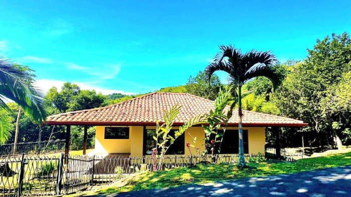 Encantadora casa estilo campestre en urbanización privada en Atenas, Alajuela — $1,150