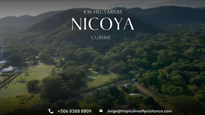Finca de 4,5 hectareas en Nicoya en Nicoya, Guanacaste — $502,000