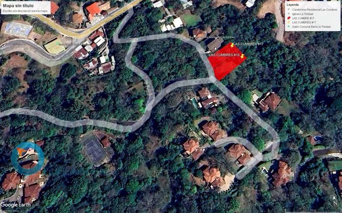 SE VENDE 2 Lotes $165m2  #16 1150m2  #17 1138m2 Condominio Las Cumbres en Brasil, Santa Ana, San José — $165