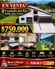 Venta de Hermosa Casa de Lujo con Piscina Privada en Santa Ana
