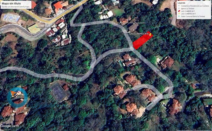 SE VENDE 2 Lotes $165m2  #16 1150m2  #17 1138m2 Condominio Las Cumbres in Brasil, Santa Ana, San José — $165 - Photo 2 of 34