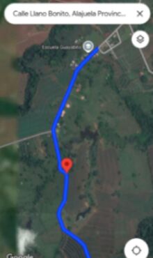 Lote de 1,000m2 en Guatuso, Llano Bonito.  en Buenavista, Guatuso, Alajuela — ₡ 14 000 000