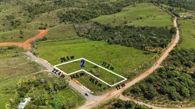 VENTA DE LOTE PREMIUM DE 1.321 M2 EN SANTA ELENA, PEREZ ZELEDON: ZONA DE ALTA PLUSVALIA in San Isidro De El General, Pérez Zeledón, San José — $65,000