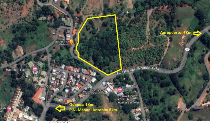 Se Vende Finca, La Colina - Quepos in Quepos, Puntarenas — $695,834