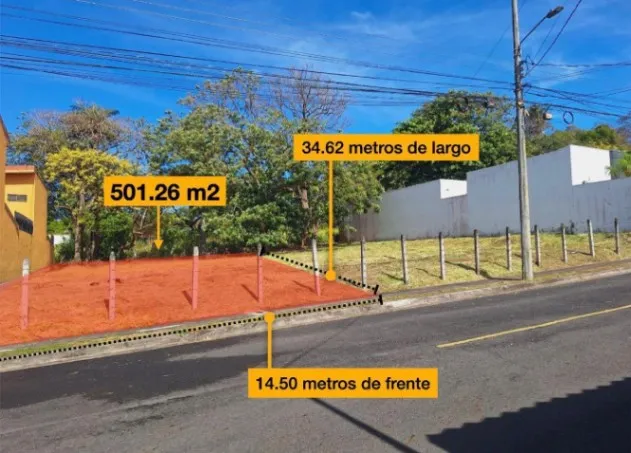 Venta de Lote en La Garita, Alajuela. RAH 25-1644 in Garita, Alajuela — ₡ 53 500 000