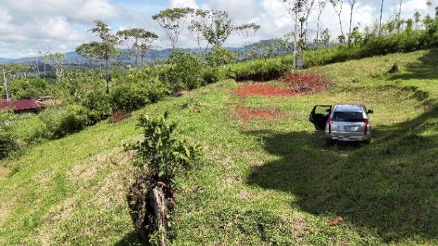 TERRENO EN LA LINDA DE PÉREZ, CON VISTAS Y CLIMA DE MONTAÑA. in San Isidro De El General, Pérez Zeledón, San José — $50,000
