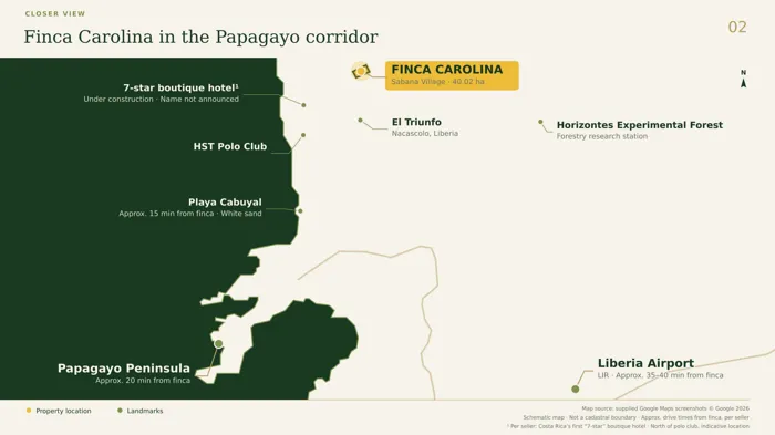 Finca 40 hectáreas con pozo -potencial de desarrollo en Papagayo en Bejuco, Nandayure, Guanacaste — $5,900,000 - Foto 2 de 13