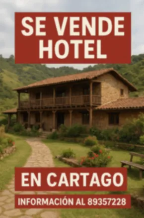 SE VENDE HOTEL Y SALON DE BAILE EN CARTAGO  en Occidental, Cartago — $12,000,000