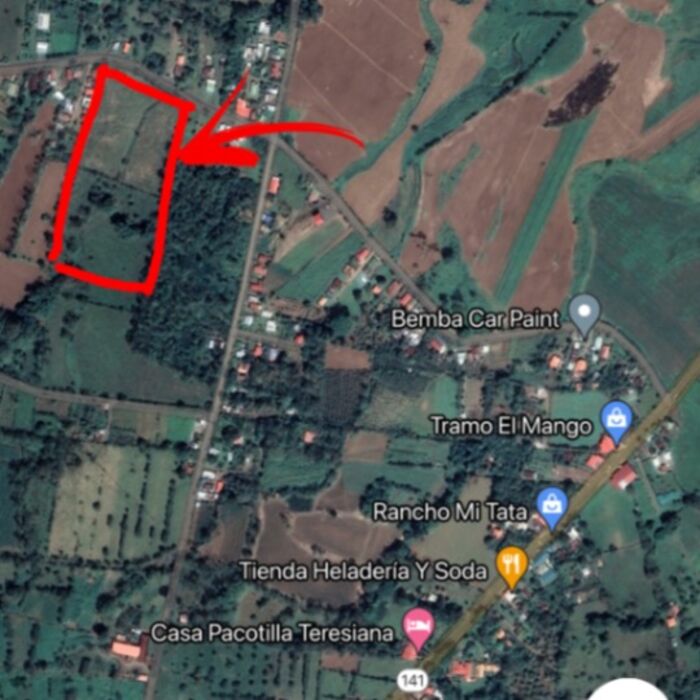 Terreno de 31000 m2 en el Molino de Florencia, todos los servicios en Florencia, San Carlos, Alajuela — ₡ 50 000 000