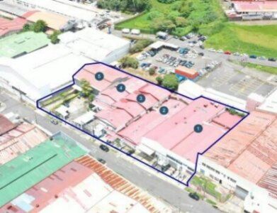 Se vende amplia propiedad con 5 bodegas en Hospital San José 24-1348 en Hospital, San José — $3,100,000