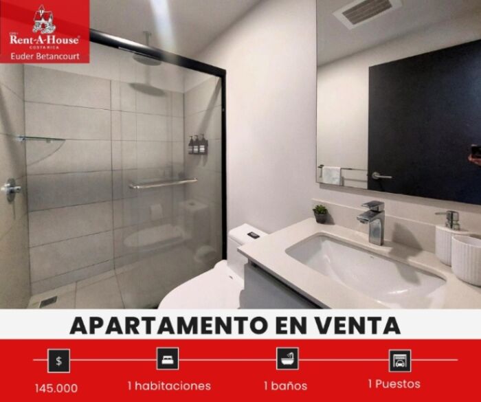 Venta de Hermoso Apartamento en la Sabana 25-1728 en Mata Redonda, San José — $145,000