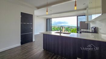 POZOS DE SANTA ANA DE 2 HABITACIONES - VISTA PRECIOSA en Pozos, Santa Ana, San José — $1,300 - Foto 5 de 10
