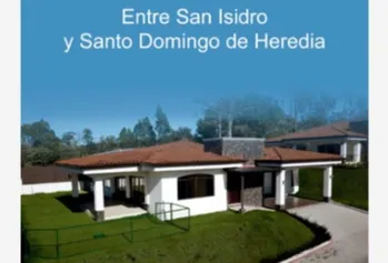 SE VENDE BELLÍSIMA RESIDENCIA NUEVA EN SAN ISIDRO DE HEREDIA. 