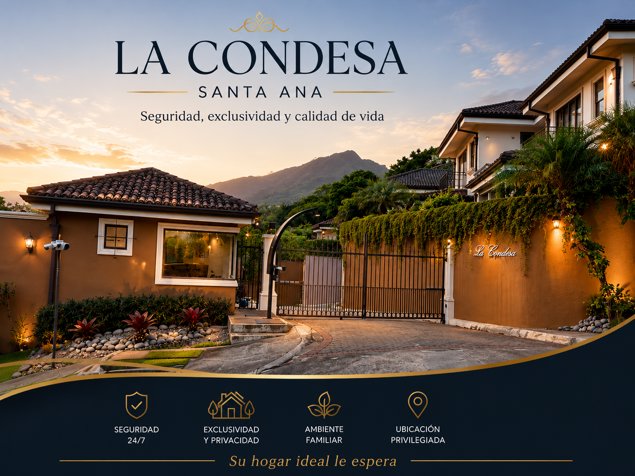 Casa en Venta Condominio La Condesa San Antonio de Escazú in San Antonio, Escazú, San José — $685,000