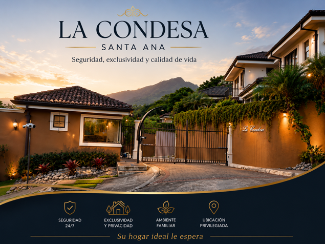 Casa en Venta Condominio La Condesa San Antonio de Escazú en San Antonio, Escazú, San José — $685,000