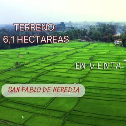Se vende amplio lote de 6.11 hectáreas en San Pablo Heredia 25-729 in San Pablo, Heredia — $3,400,000