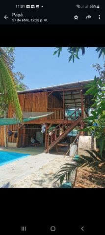Quinta en venta con 4 cabañas y árboles frutales agua propia en San Pedro, Pérez Zeledón, San José — ₡ 95 000 000