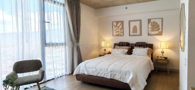 Alquiler apartamento moderno amueblado con vista y amenidades premium 26-1815 GS en Carmen, San José — $1,300 - Foto 3 de 6